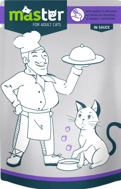 MASTER 24x80G SASZETKA Z KRÓLIKIEM