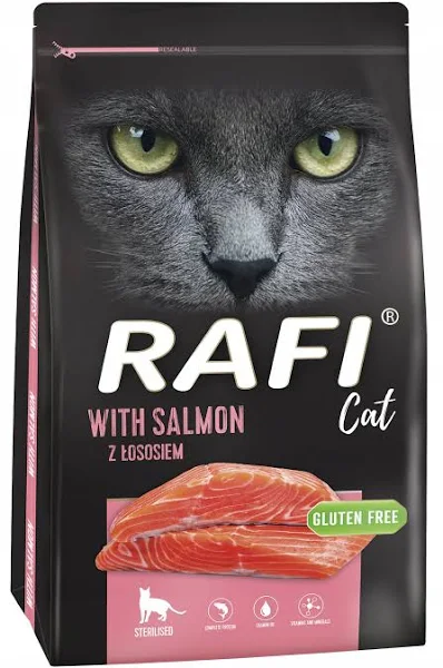 SUCHA KARMA RAFI CAT ŁOSOŚ 7 KG